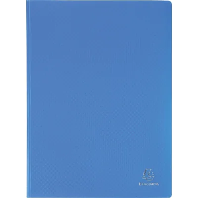 Exacompta Sichtmappe 8822E A4 PP 20Hüllen hellblau