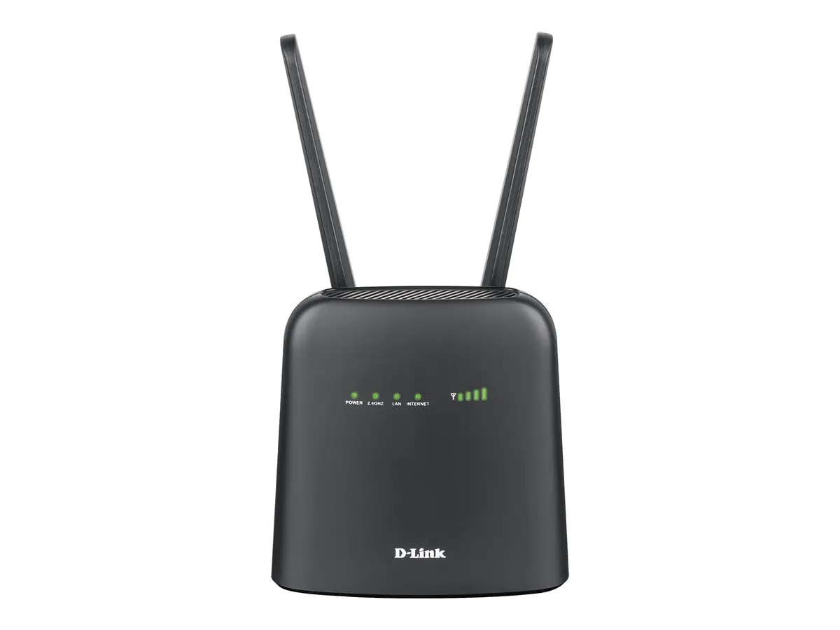 D-Link DWR-920 - Wireless Router - WWAN - 2-Port-Switch - GigE - Wi-Fi - 2,4 GHz - 3G, 4G