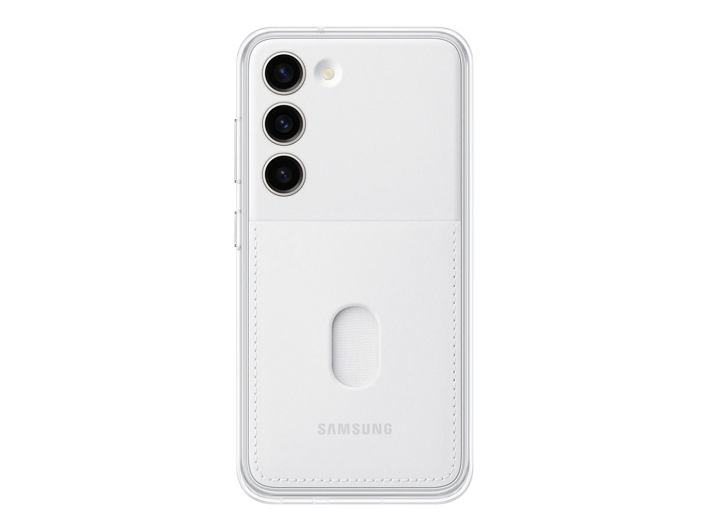 Samsung EF-MS911 - Hintere Abdeckung für Mobiltelefon - weiß - für Galaxy S23