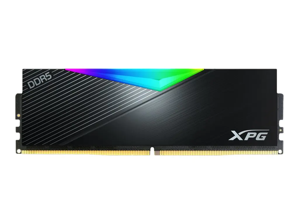 XPG LANCER RGB - DDR5 - Modul - 16 GB - DIMM 288-PIN - 5200 MHz / PC5-41600 - CL38 - 1.25 V - ungepuffert - on-die ECC - Schwarz