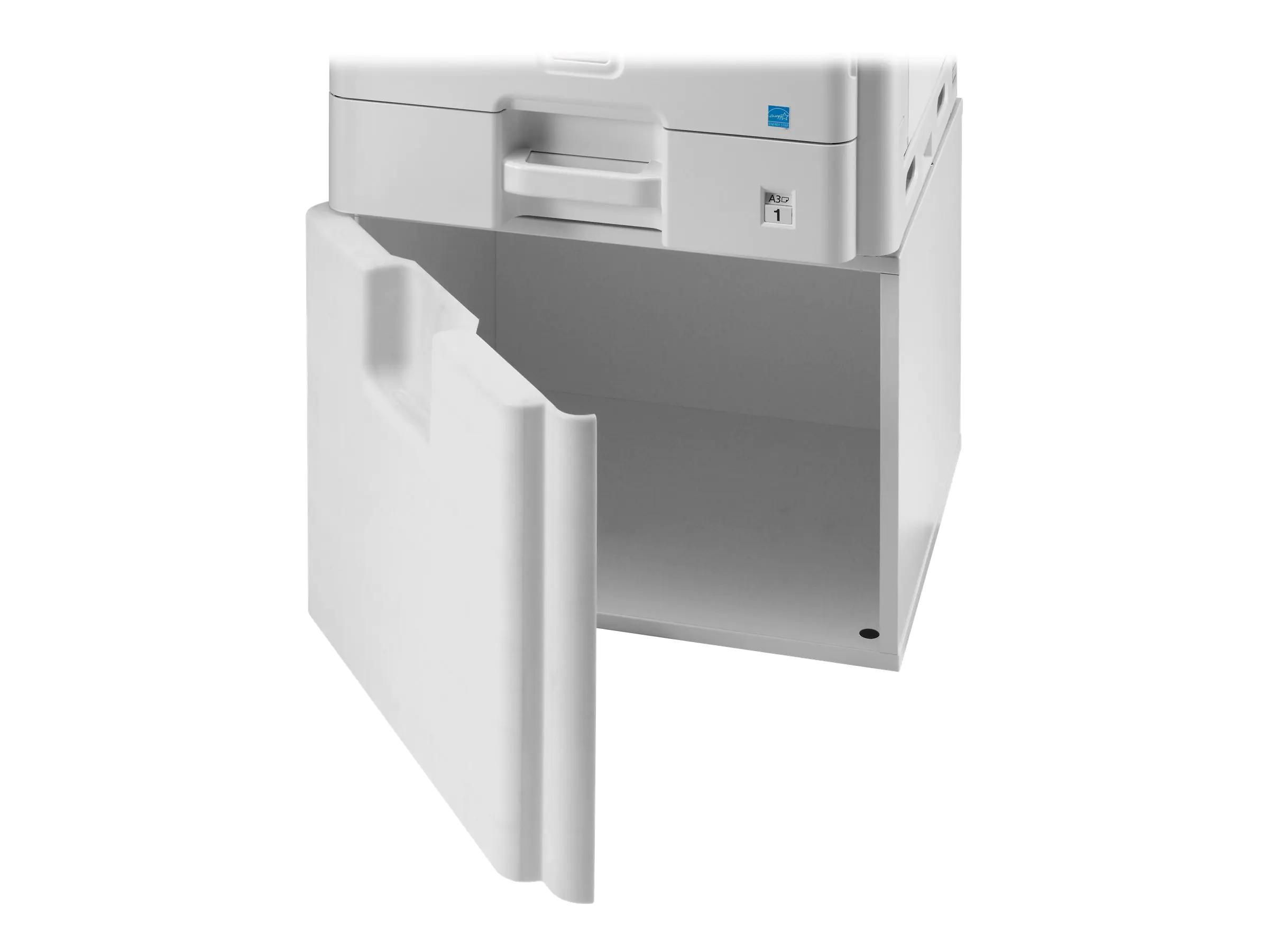 Kyocera CB-472 - MFP-Unterschrank - weiß - für Kyocera FS-6025, FS-6030, FS-C8020, FS-C8025; ECOSYS M8124, M8130