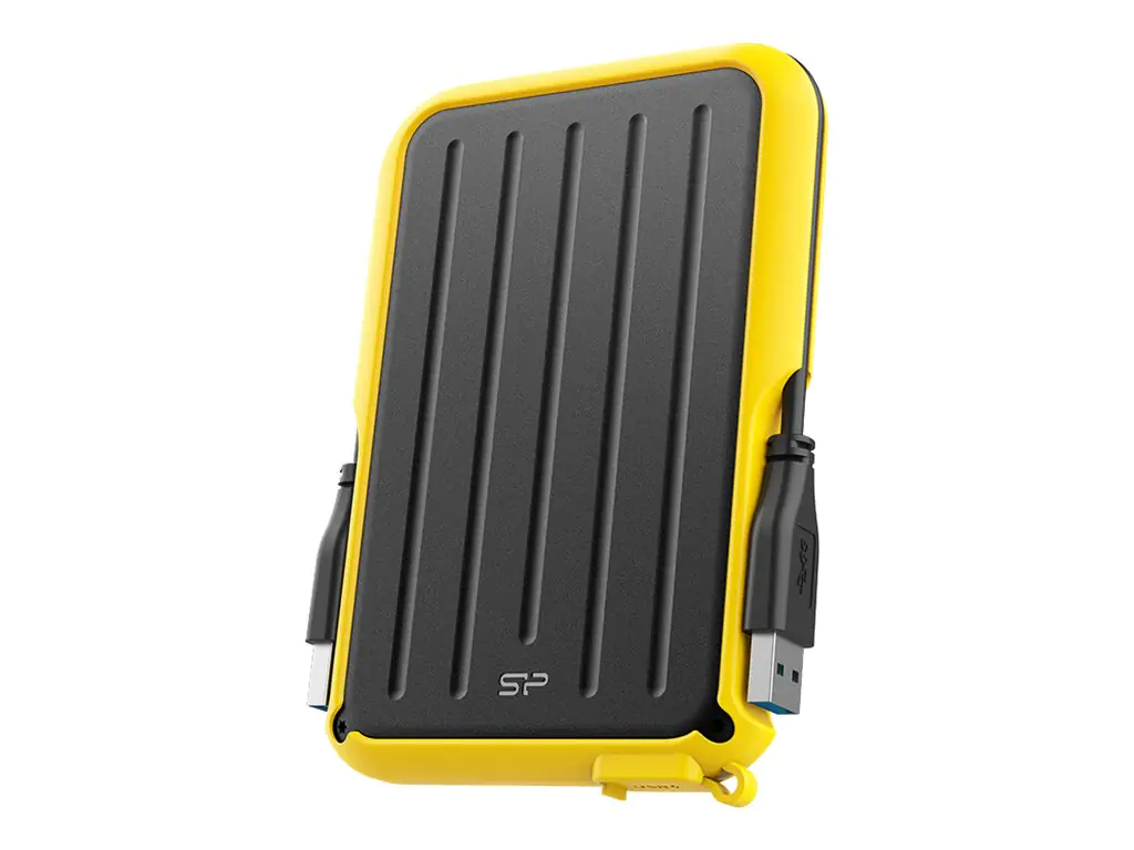 Silicon Power Armor A66 - Festplatte - 2 TB - extern (tragbar) - USB 3.2 Gen 1 - Schwarz/Gelb