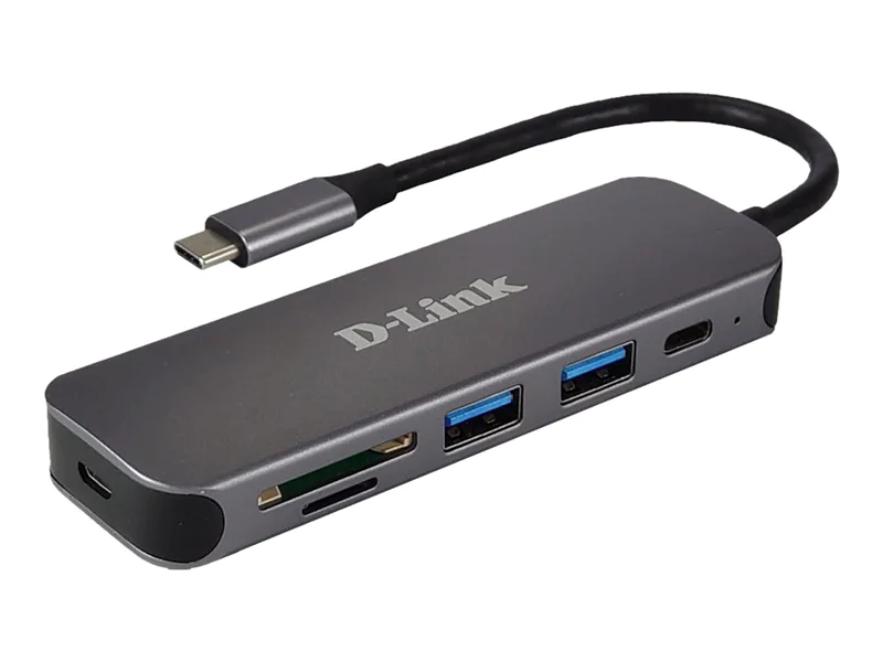 D-Link DUB-2325 - Hub - mit Kartenlesegerät DUB-2325/E