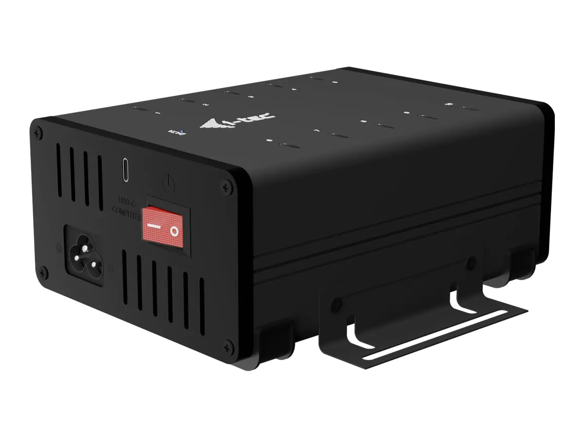 i-tec Hub - 15W per port, charging + data, metal, USB-C/USB-A