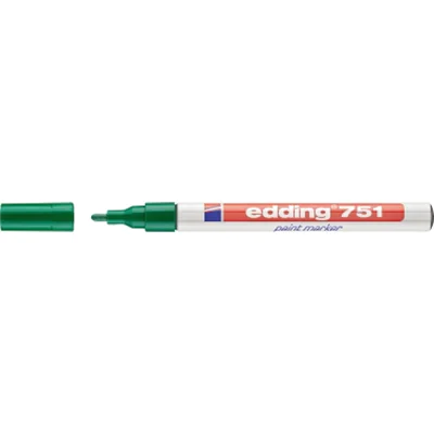edding Lackmarker 751 4-751004 1-2mm Rundspitze permanent grün
