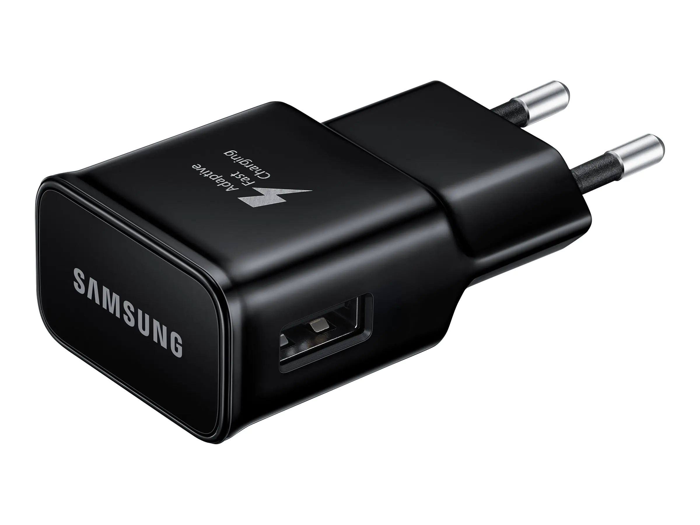 Samsung Travel Adapter EP-TA20 - Netzteil - 2 A (USB) - auf Kabel: USB-C - Schwarz