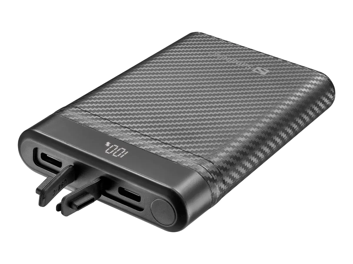 SANDBERG Survivor - Powerbank - 10000 mAh - 37 Wh - 20 Watt - 3 A - PD - 2 Ausgabeanschlussstellen