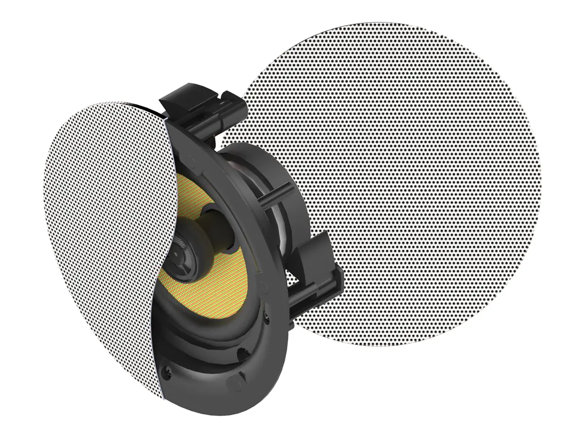 Vision CS-1900 - Lautsprecher - 60 Watt - zweiweg - weiß (Grill Farbe - weiß)