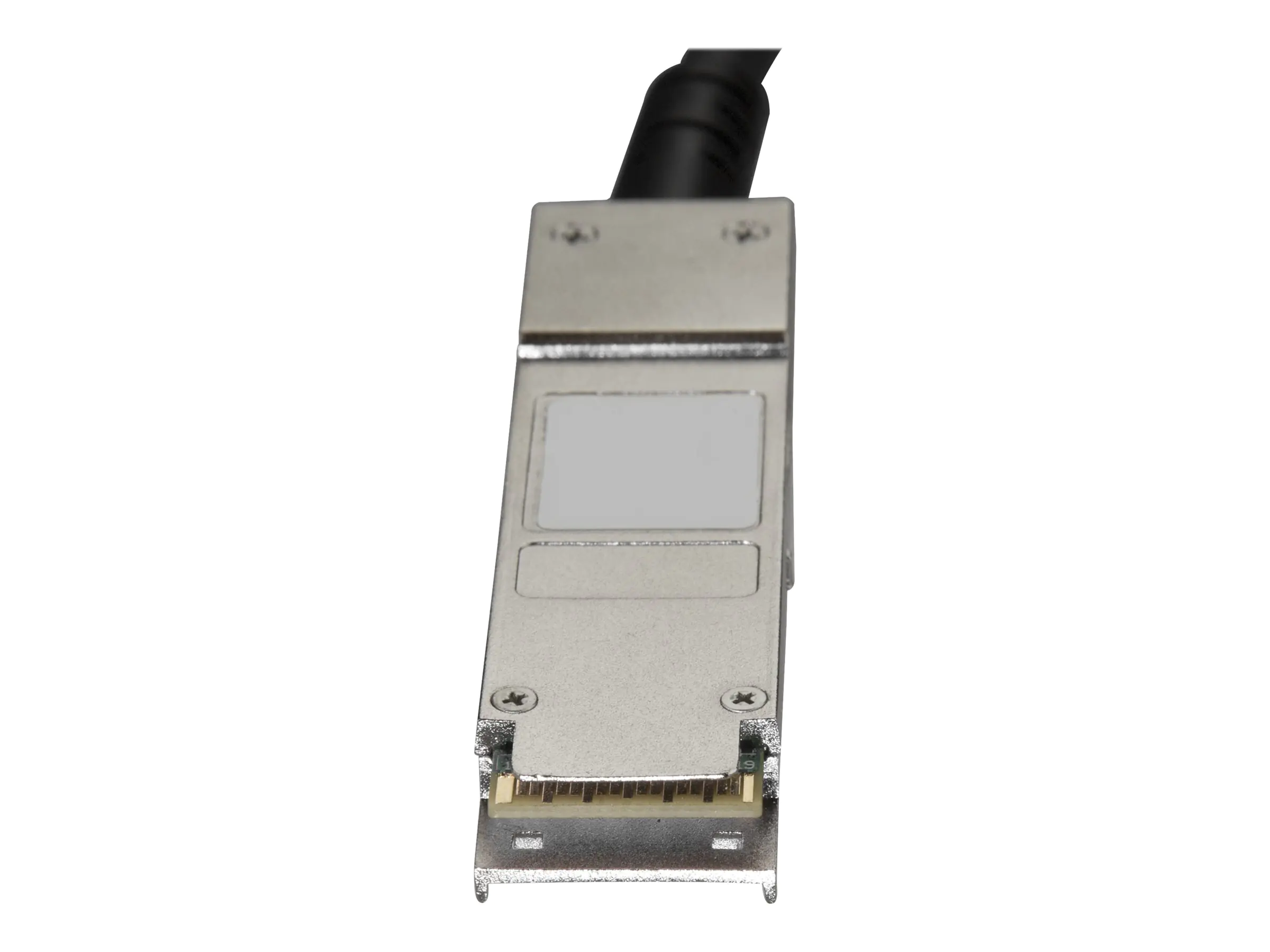 StarTech 5m QSFP+ Direktverbindungskabel - MSA konform - 40G QSFP+ Kabel - Passives Twinax Kabel - QSFP Kabel - 40GBase Direktanschlusskabel - QSFP+ eingerastet zu QSFP+ eingerastet - 5 m - twinaxial - SFF-8436 - passiv - Schwarz