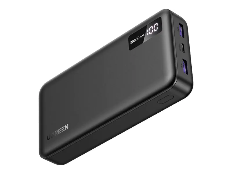 Ugreen PB312 - Powerbank - 20000 mAh - 74 Wh - 20 Watt - 3 A - PD, Fast Charge - 3