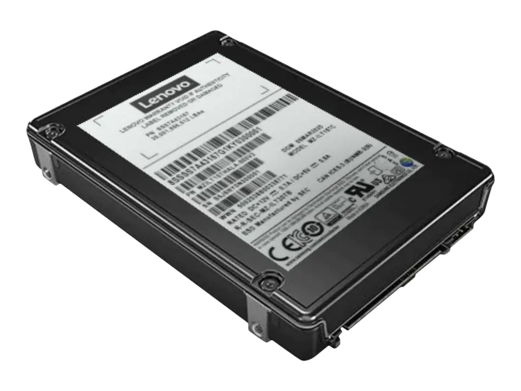 Lenovo ThinkSystem PM1653 - SSD - Read Intensive - verschlüsselt - 30.72 TB - Hot-Swap - 2.5" (6.4