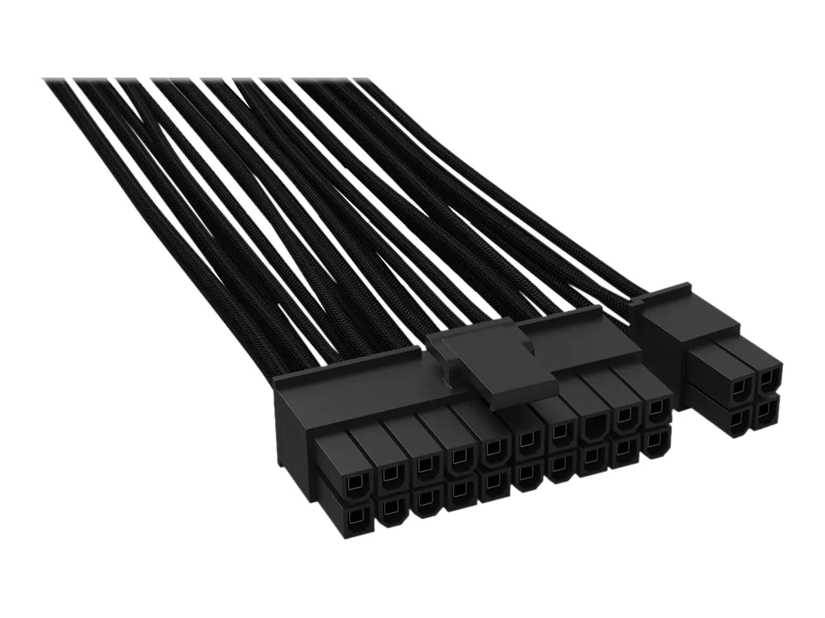 be quiet! CB-6620 - Stromkabel - 24-poliges ATX (20+4) - 61 cm - Schwarz