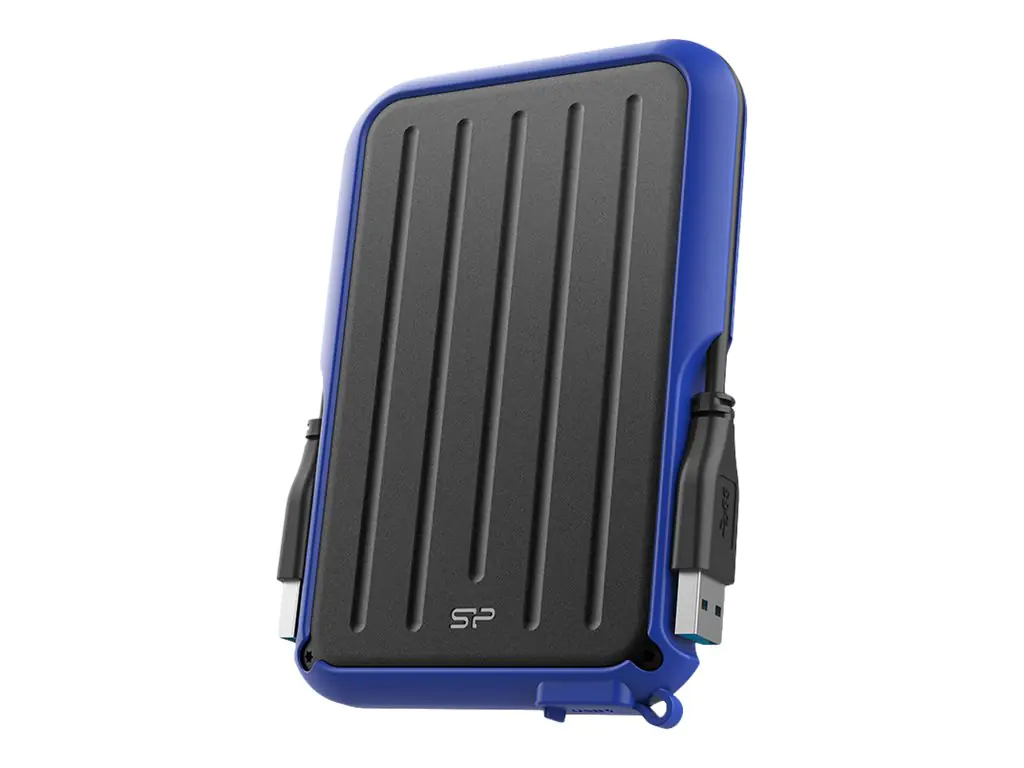 Silicon Power Armor A66 - Festplatte - 1 TB - extern (tragbar) - 2.5" (6.4 cm) - USB 3.2 Gen 1 - Blau