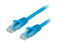 VALUE - Patch-Kabel - RJ-45 (M) zu RJ-45 (M) - 50 cm - UTP - CAT 6 - halogenfrei, verseilt - Blau