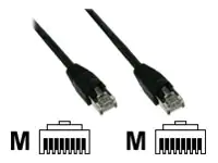 InLine - Patch-Kabel - RJ-45 (M) zu RJ-45 (M) - 2 m - FTP - CAT 5e - Schwarz
