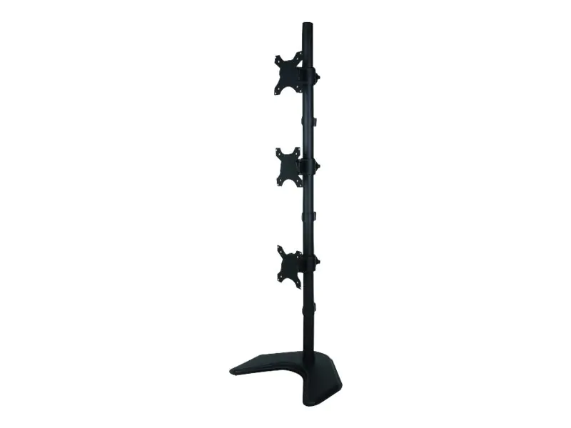 Techly ICA-LCD 2533V - Aufstellung - für 3 Monitore - Schwarz - Bildschirmgröße: 33-68.6 cm