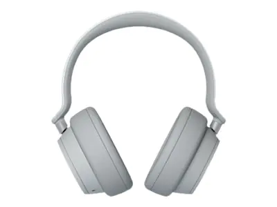 Microsoft Surface Headphones 2 - Kopfhörer mit Mikrofon - ohrumschließend - Bluetooth - kabellos - aktive Rauschunterdrückung - 3,5 mm Stecker, USB-C - Hellgrau