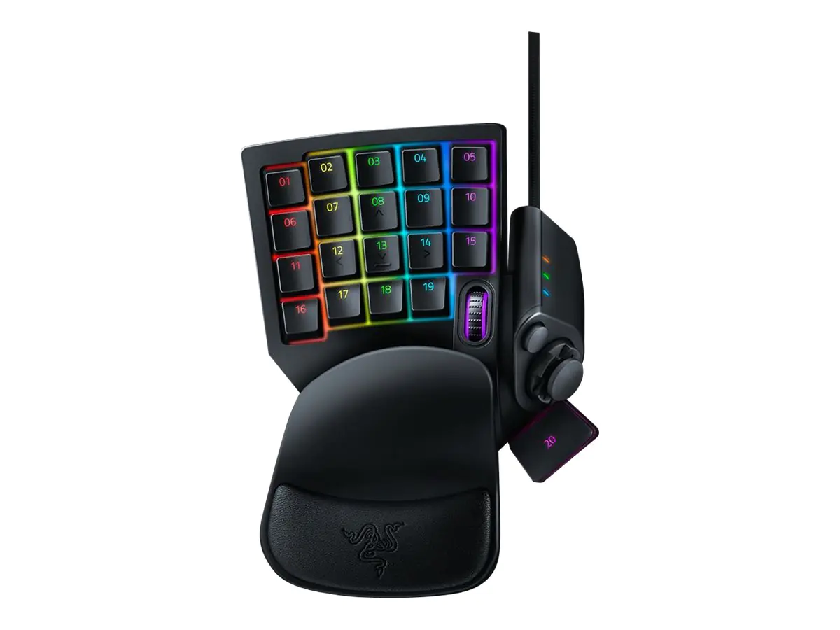 Razer Tartarus V2 - Tastenfeld - mit Scroll-Rädchen, 8-way directional thumbpad - hintergrundbeleuchtet - USB