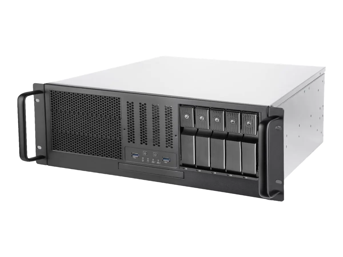 SilverStone RM41-H08 - Rack-Montage - 4U - SSI CEB - SATA/SAS - keine Spannungsversorgung (ATX / PS/2) - USB