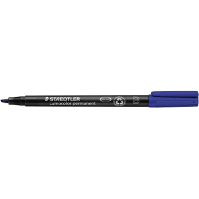 STAEDTLER Folienstift Lumocolor 317-9 1mm permanent schwarz