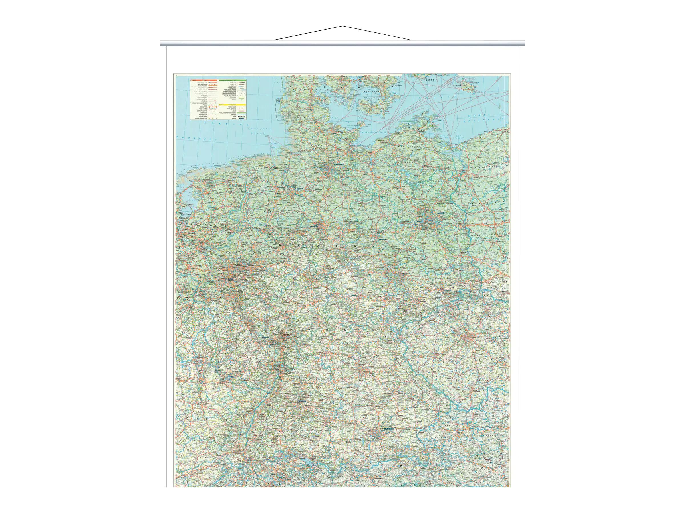 Franken GmbH FRANKEN - Trockenlösch-Kartentafel - Deutschland KAM300