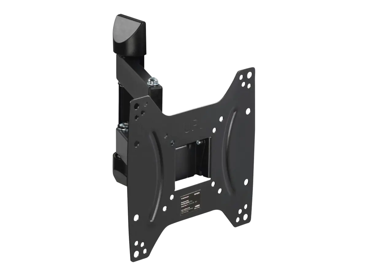Hama FULLMOTION TV Wall Bracket, 1 star - Befestigungskit (Wandmontage, 2 Schwenkarme) - für LCD-Display - Stahl - Schwarz - Bildschirmgröße: 48-122 cm (19"-48")