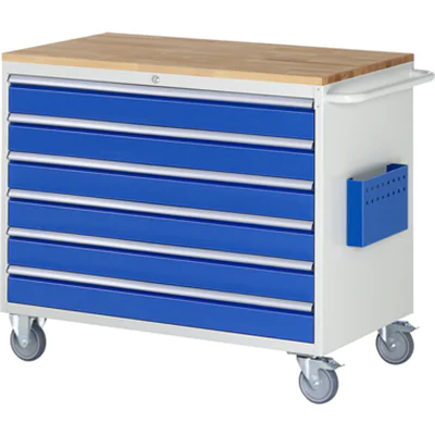 RAU Werkstattwagen 7000 1.145 x 975 x 650 mm (B x H x T) 6 Schubladen