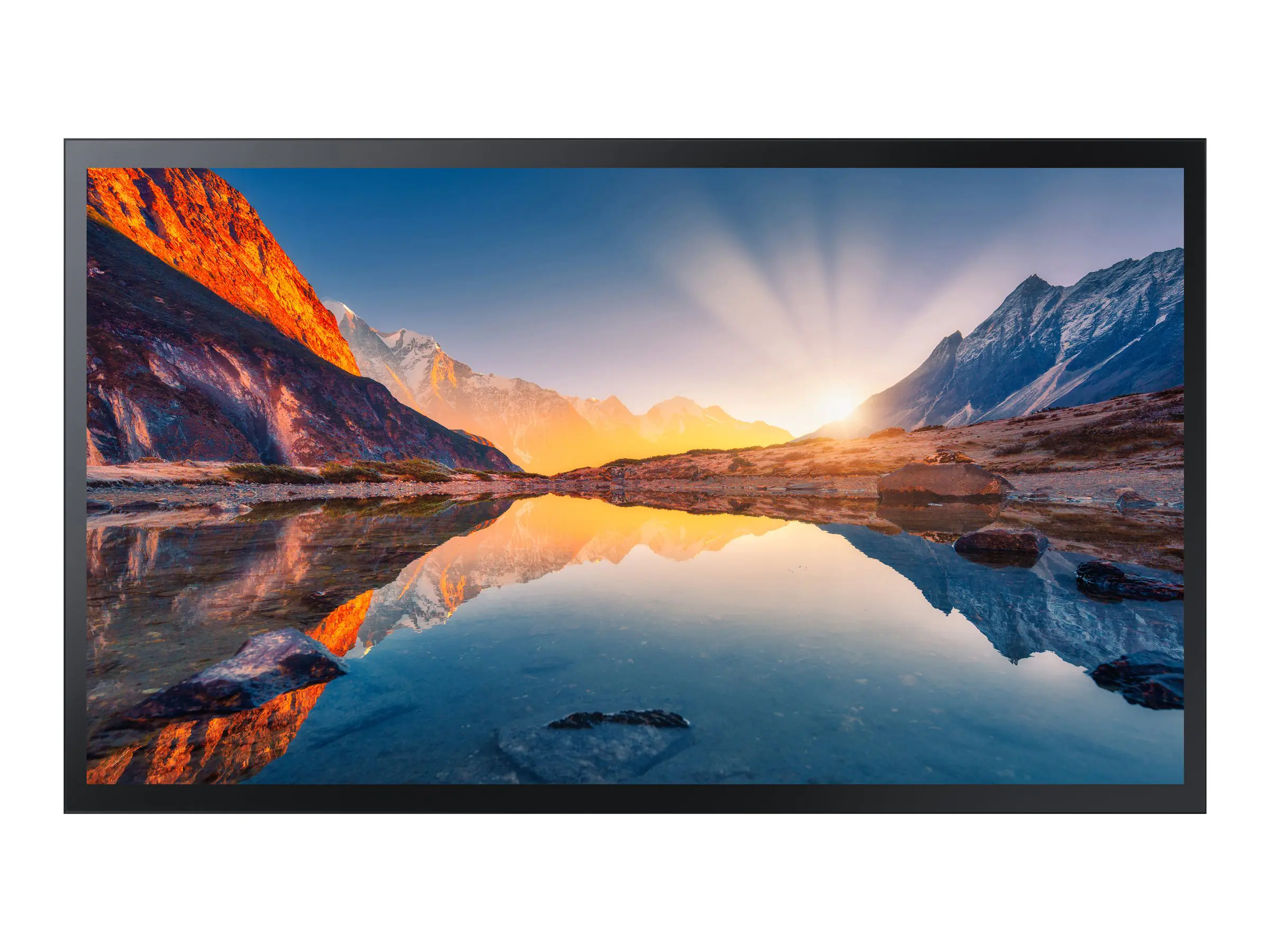 Samsung QM43B-T - 108 cm (43") Diagonalklasse QMB-T Series LCD-Display mit LED-Hintergrundbeleuchtung - Digital Signage - mit Touchscreen - Tizen OS - 4K UHD (2160p) LH43QMBTBGCXEN