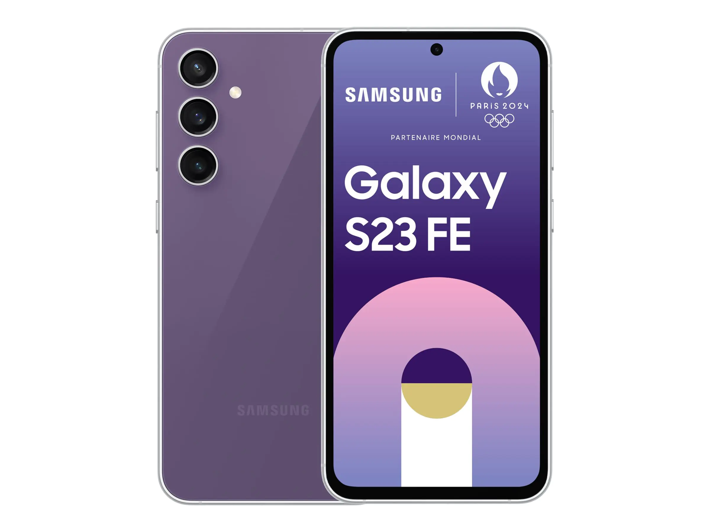 Samsung Galaxy S23 FE - 5G Smartphone - Dual-SIM - RAM 8 GB / Interner Speicher 256 GB - OLED-Display - 6.4" - 2340 x 1080 Pixel (120 Hz) - Triple-Kamera 50 MP, 12 MP, 8 MP - front camera 10 MP - lila