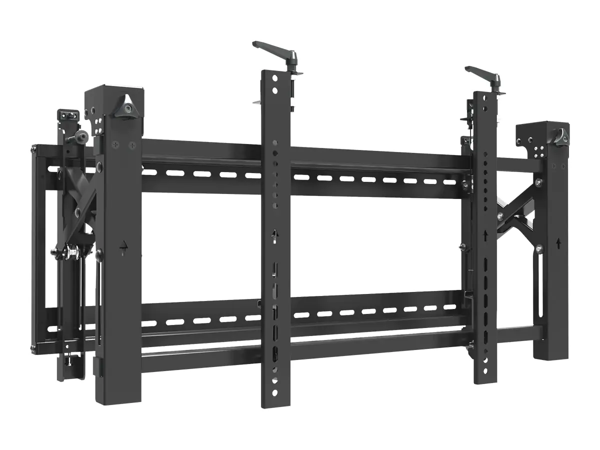 StarTech Video Wandhalterung für 45 - 70 Zoll VESA Displays - Diebstahlsicherung - Stahl - Klammer für Videoleinwand - Aluminium, Stahl - Schwarz - Bildschirmgröße: 114.3-177.8 cm (45"-70") - Wandmontage - für P/N: HDMIPLATE, ST121SHD50, ST12MHDLAN, ST12M
