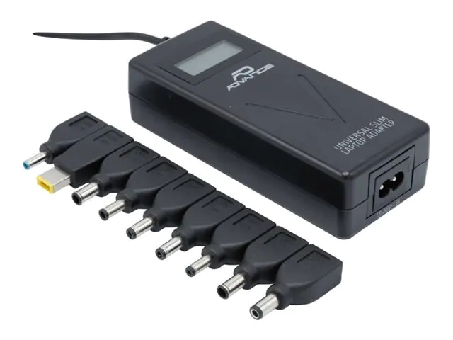Advance Tapes CHARGEUR UNIVERSEL ADVANCE POUR ORDINATEUR PORTABLE 90W (NOMINALE) - 9 EMBOUTS