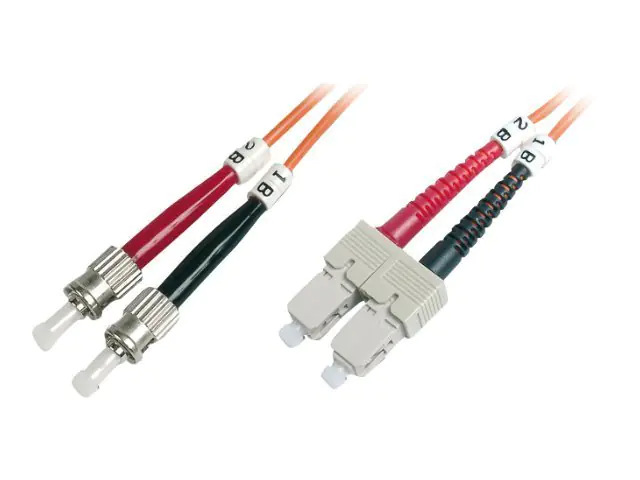DIGITUS Patch-Kabel - ST multi-mode (M) zu SC multi-mode (M)