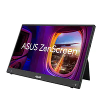ASUS ZenScreen MB16AHV - LED-Monitor - 39.6 cm (15.6") - tragbar - 1920 x 1080 Full HD (1080p) @ 60 Hz - IPS - 250 cd/m² - 800:1 - 5 ms - Mini HDMI, 2xUSB-C - Schwarz