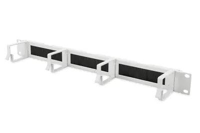 Digitus Professional DN-97662 - Kabelmanagementplatte mit Ringen - Rack montierbar - Hellgrau, RAL 7035 - 1U - 48.3 cm (19")