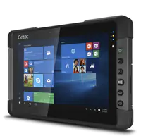 GETAC T800G2 - X7-Z8750 8.1IN+ FHD CAM WIN 10 IOT+ 8GB 128GB EMMC SR (LCD+TS+STYLUS) EU/UK POWER