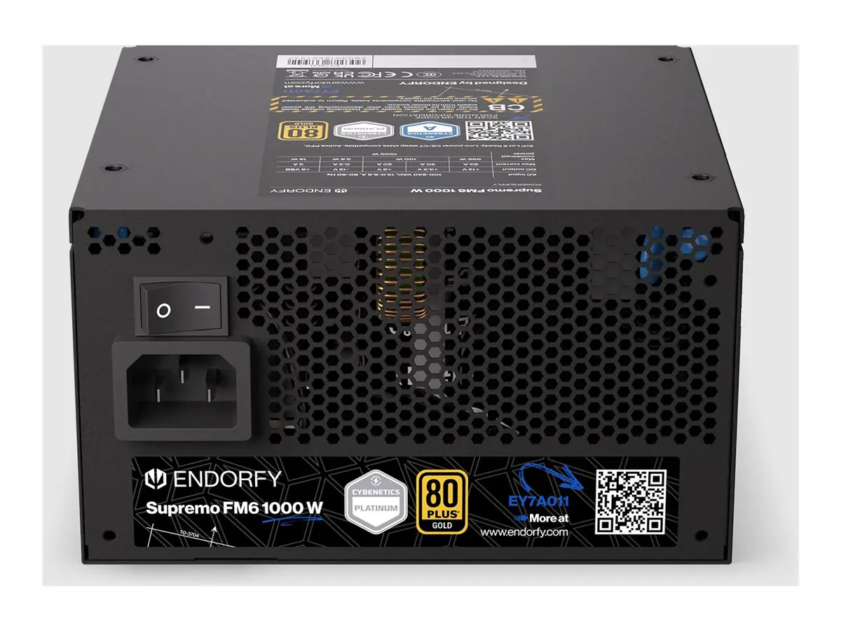 ENDORFY PSU Supremo FM6 80+ Gold 1000 W - PC-/Server Netzteil - ATX