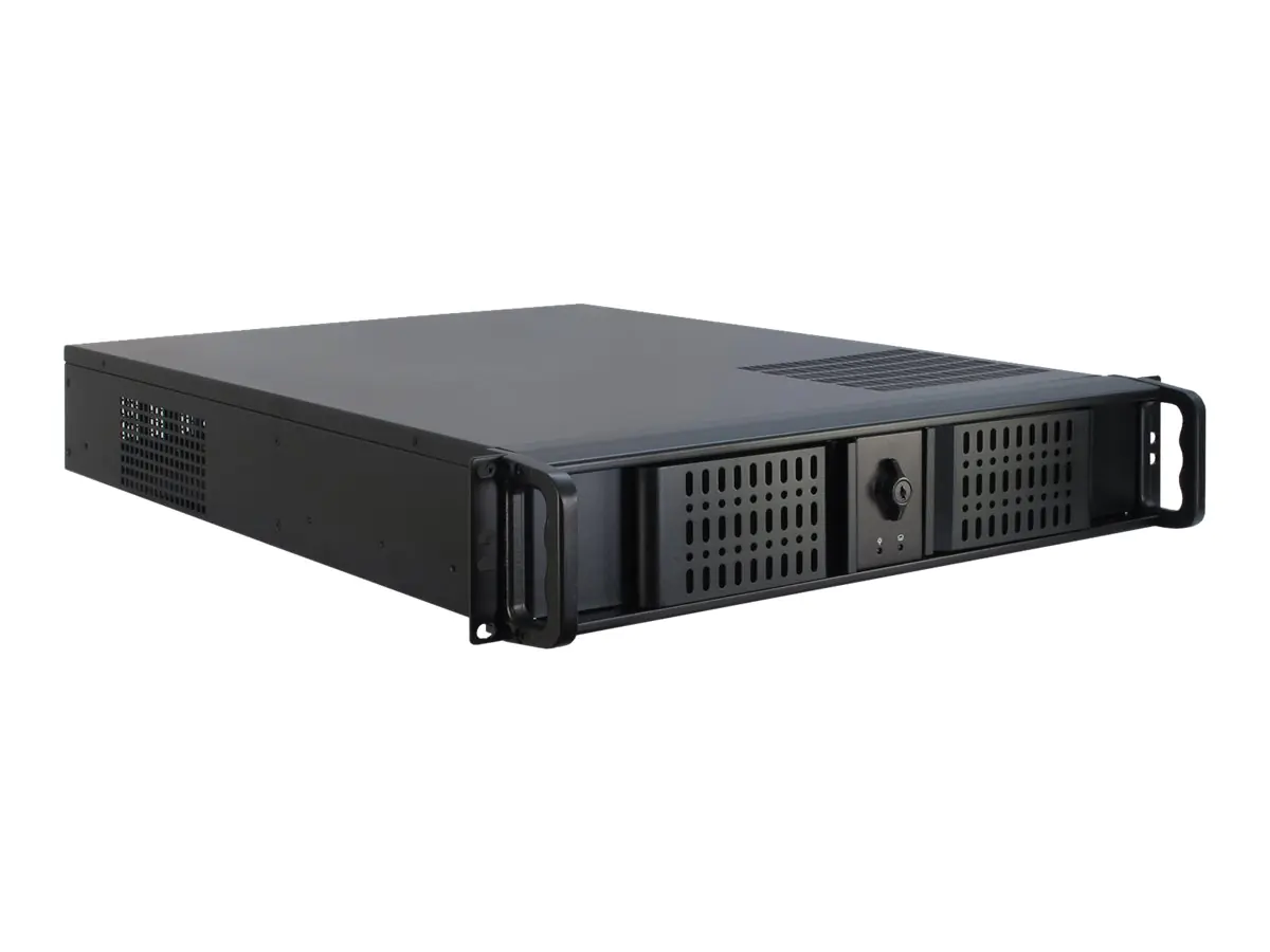 Inter-Tech IPC 2U-2098-SL - Rack-Montage - 2U - ATX - keine Spannungsversorgung (ATX) - USB