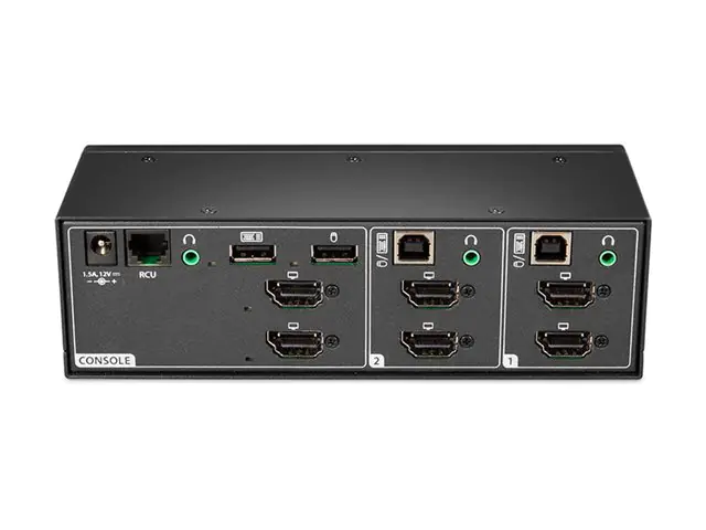 Vertiv Cybex SC920DPH - KVM-/Audio-/USB-Switch - 2 x KVM/Audio/USB