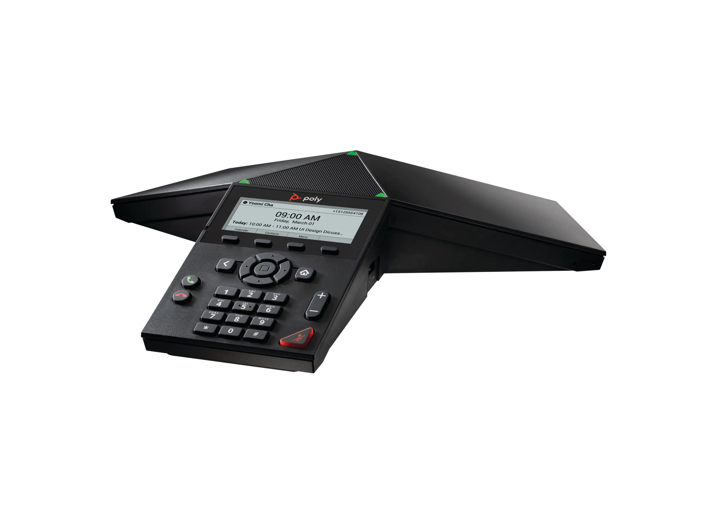 HP Poly Trio 8300 - VoIP-Konferenztelefon - mit Bluetooth-Schnittstelle - IEEE 802.11a/b/g/n (Wi