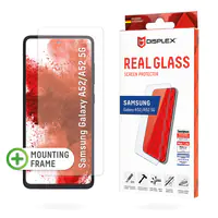 DISPLEX Real Glass - Bildschirmschutz für Handy - 2D - Glas - für Samsung Galaxy A52, A52 5G, A53 5G
