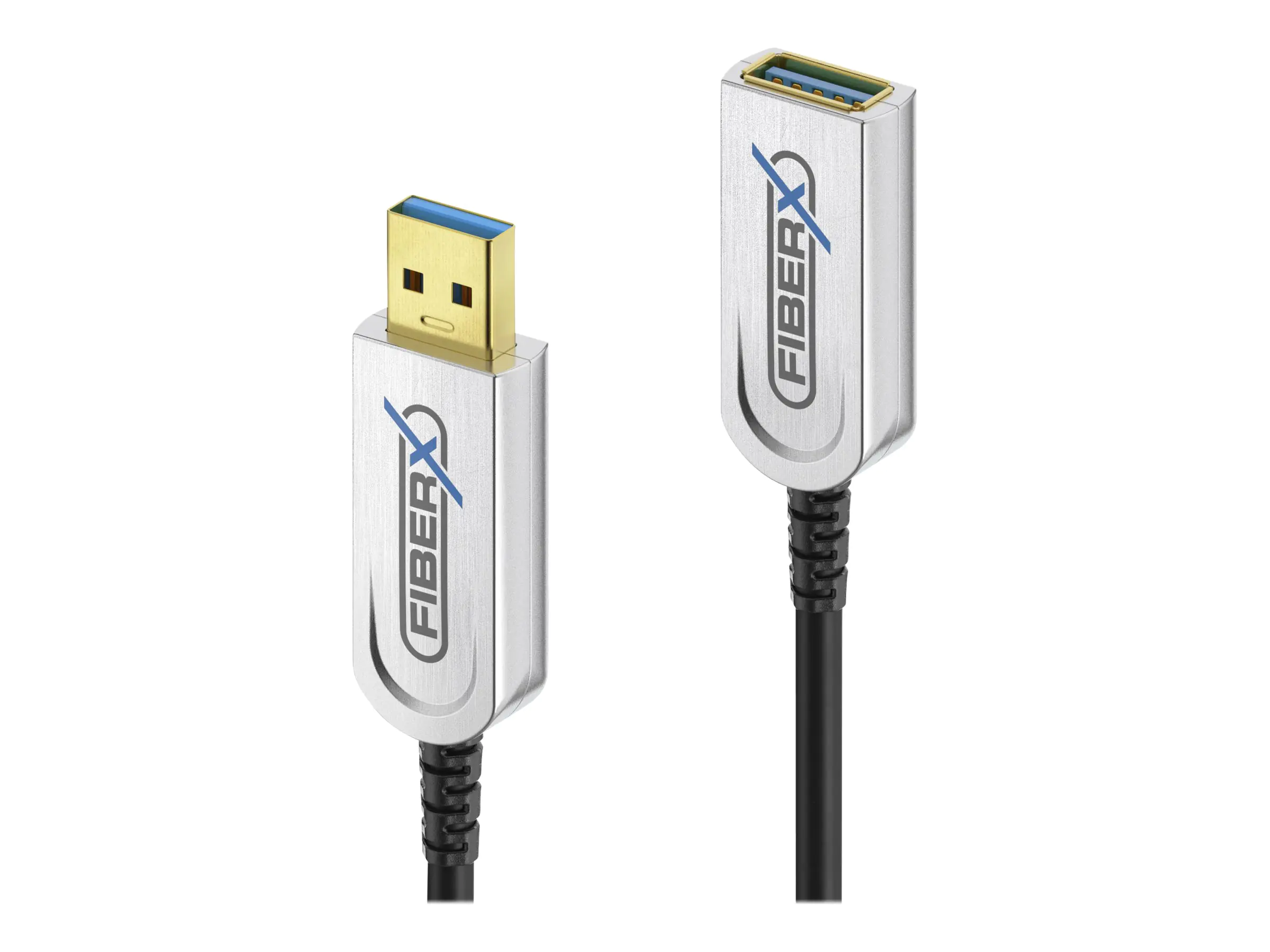 PureLink FiberX Series FX-I550 - USB-Verlängerungskabel - USB Typ A (M) zu USB Typ A (W) - USB 3.1 Gen 2 - 15 m - Active Optical Cable (AOC) - Schwarz