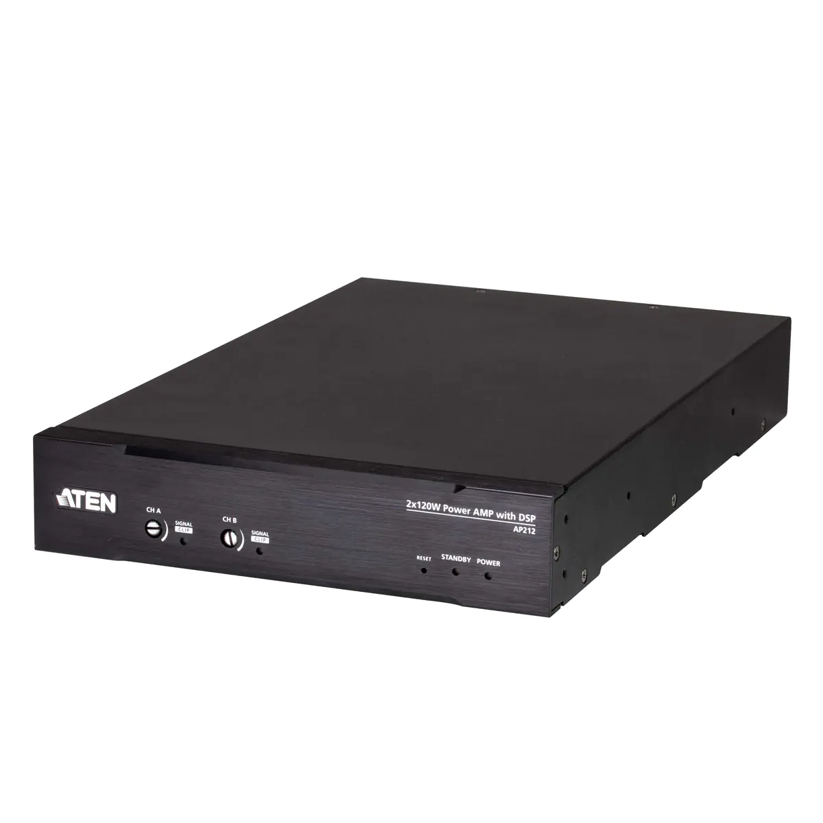 ATEN AP212 2 x 120W Leistungsverstärker mit DSP - KVM-Umschalter - RS-232