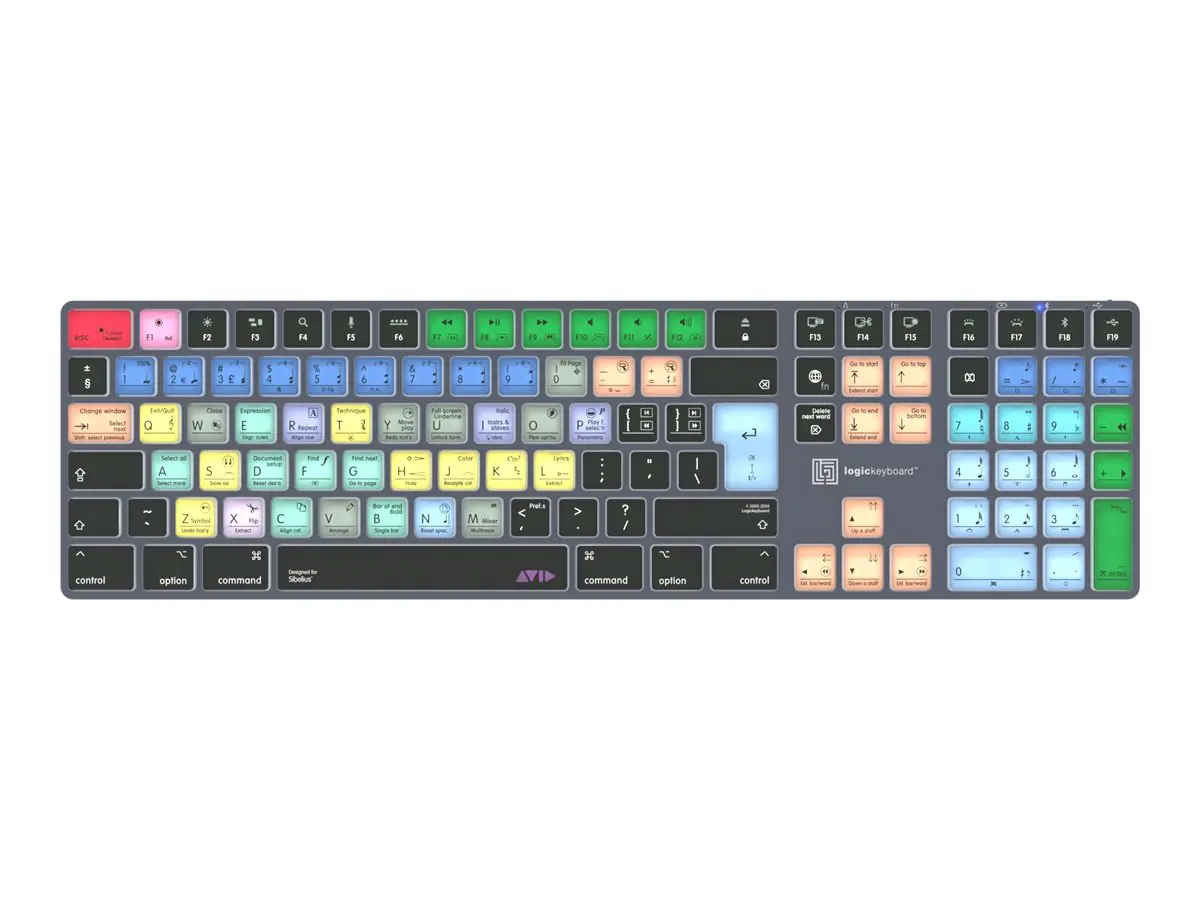 Logickeyboard Avid Sibelius TITAN - Tastatur