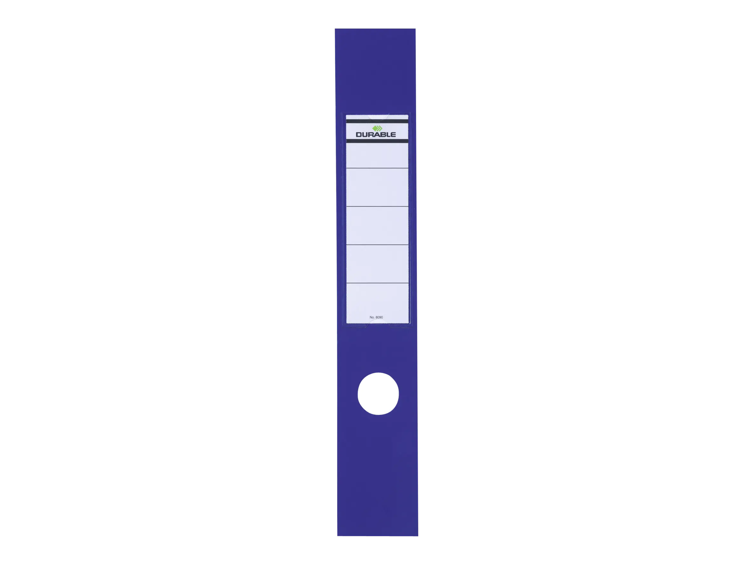 Durable ORDOFIX - Selbstklebende Etikettentasche - Blau (Packung mit 10) 809006