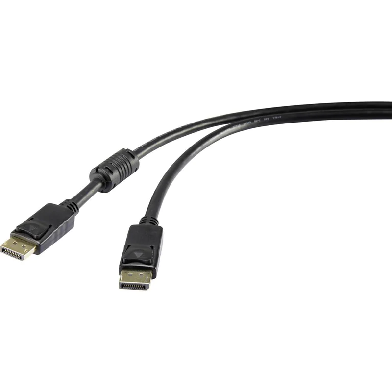 Renkforce DisplayPort Anschlusskabel - 1.8 m Schwarz - RF-4212201