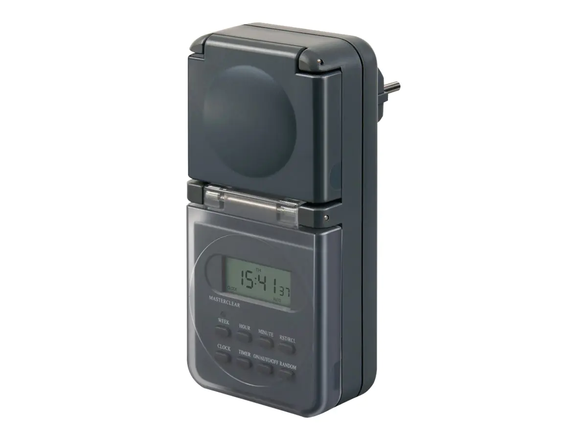 brennenstuhl - Automatischer Netzschalter - Wechselstrom 230 V - 3500 Watt - Ausgangsanschlüsse: 1 - Anthrazit