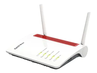 AVM FRITZ!Box 6850 5G - Wireless Router - WWAN 4-Port-Switch - 1GbE - Wi-Fi 5 - Dual-Band - 3G, 4G, 5G - VoIP-Telefonadapter