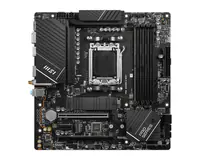MSI PRO B650M-A WIFI - Motherboard - Mini-ATX - Socket AM5 - AMD B650 Chipsatz - USB 3.2 Gen 1, USB 3.2 Gen 2, USB-C 3.2 Gen2 - 2.5 Gigabit LAN, Wi-Fi 6, Bluetooth - Onboard-Grafik (CPU erforderlich) - HD Audio (8-Kanal)