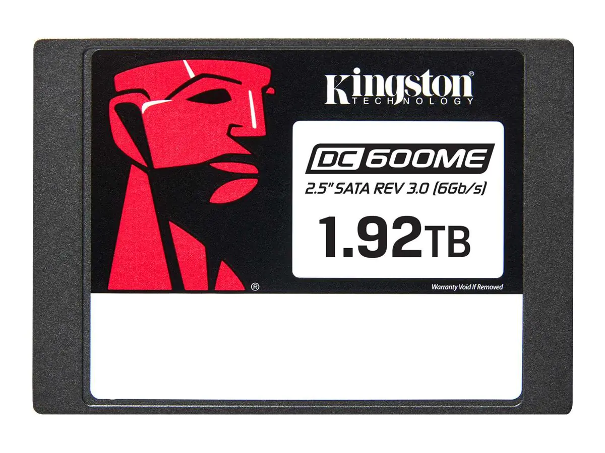 Kingston DC600ME - SSD - Mixed Use - verschlüsselt - 1.92 TB - intern - 2.5" (6.4 cm) - SATA 6Gb/s - 256-Bit-AES - TCG Opal Encryption 2.0