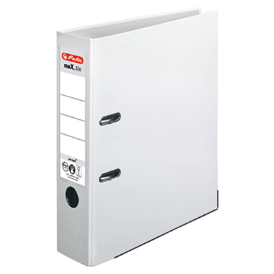 Herlitz Ordner maX.file protect 5480710 DIN A4 80mm PP weiß